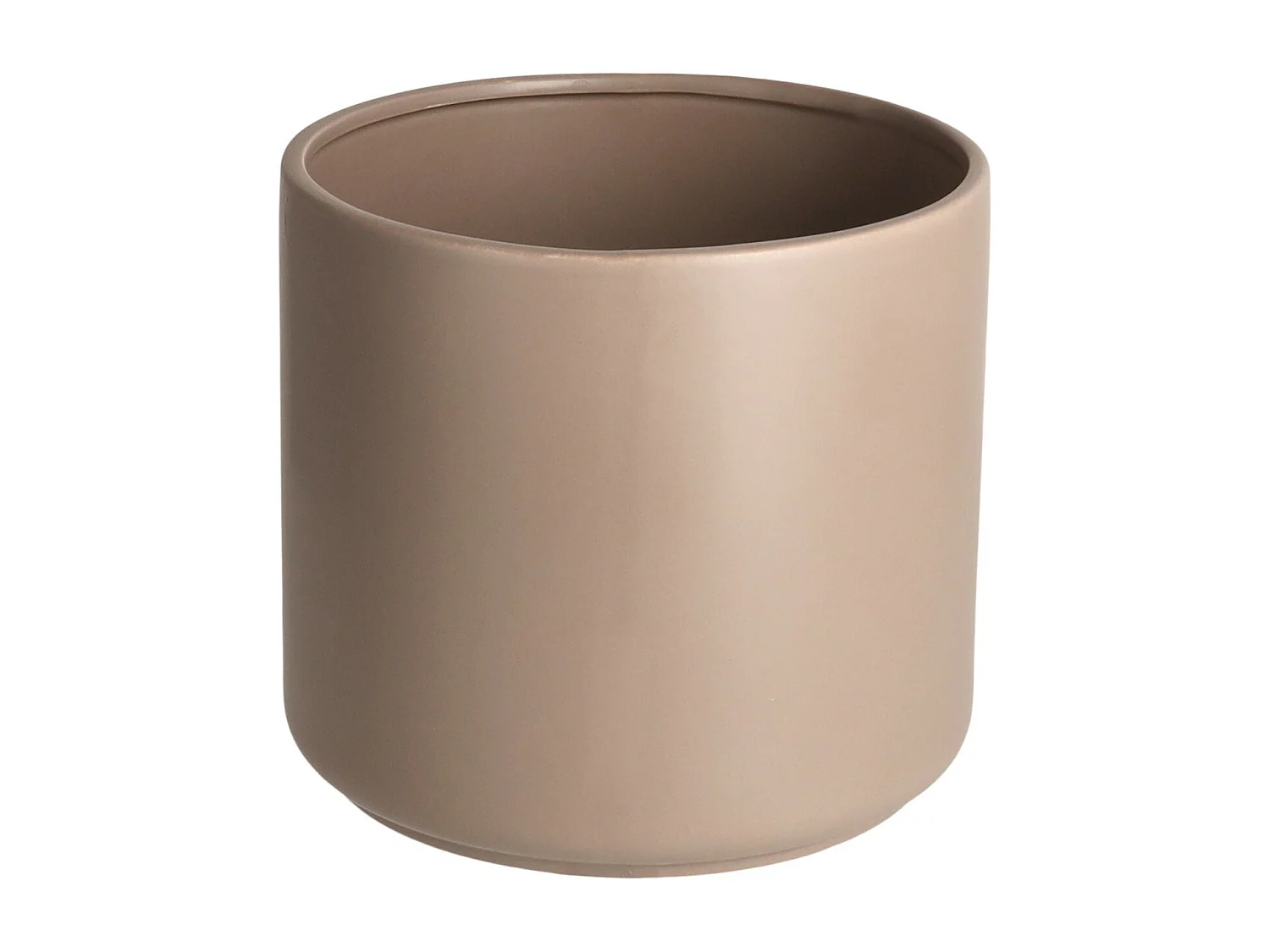 Cache pot Mika gris moyen 20 x 22