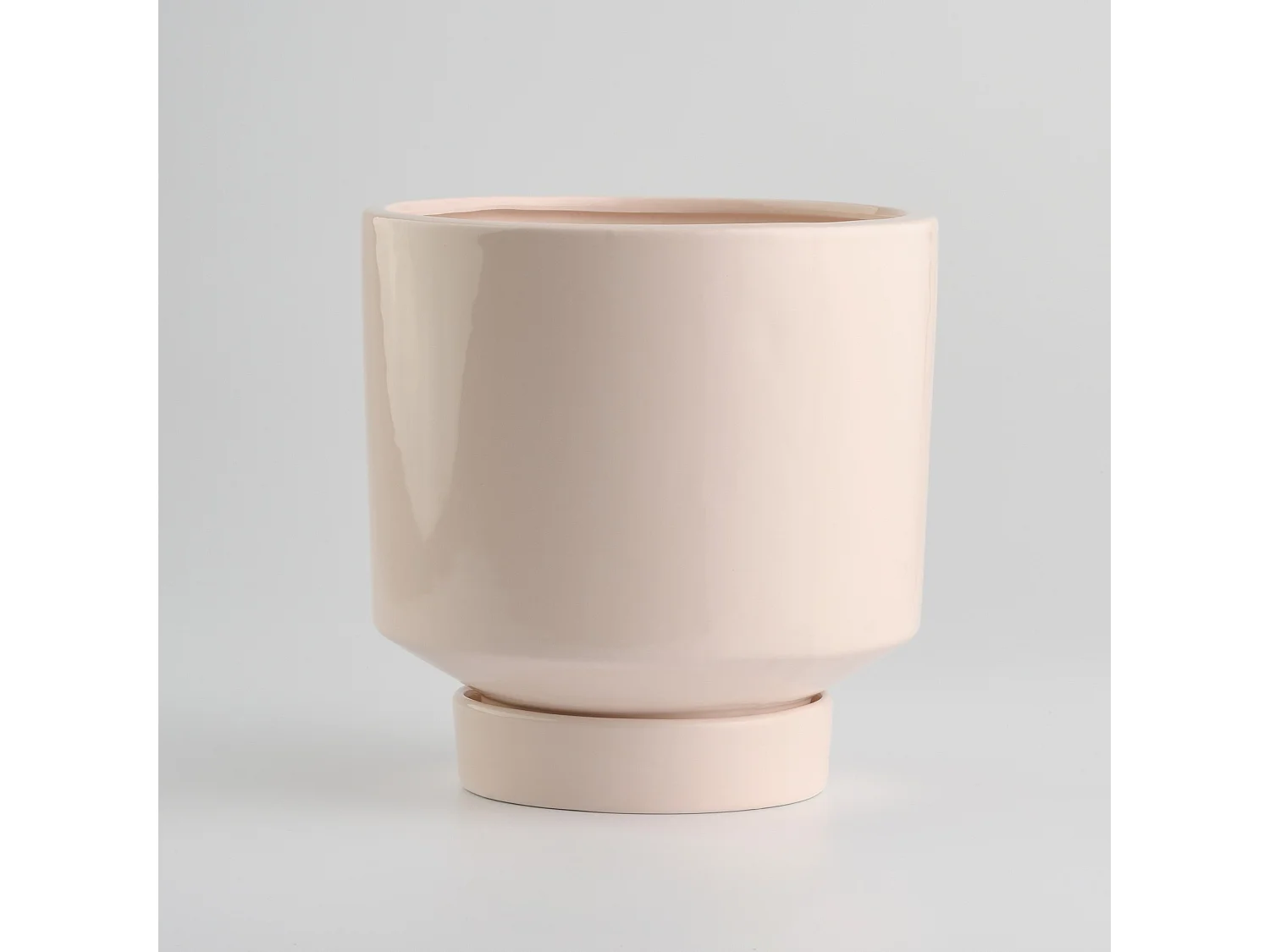 Pot De Fleurs Gabriela rose pâle 17.5 x 18