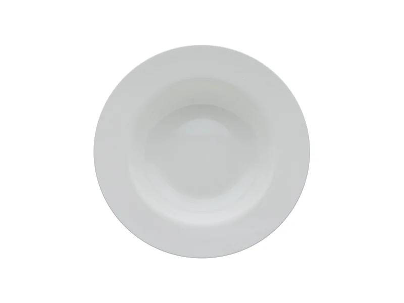 Tiefe Platte Bianco2 Mittelweiß 23 cm