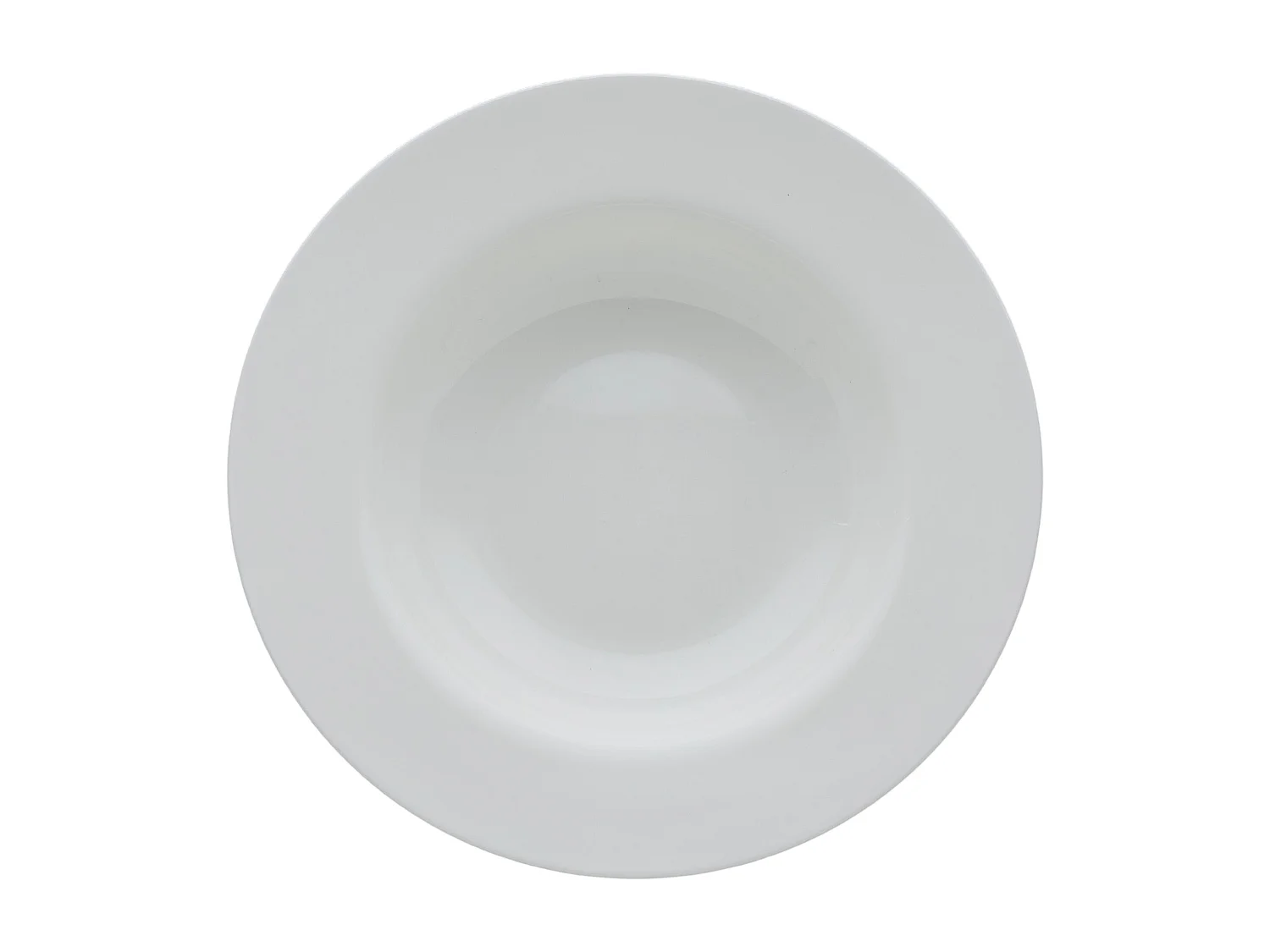 Tiefe Platte Bianco2 Mittelweiß 23 cm