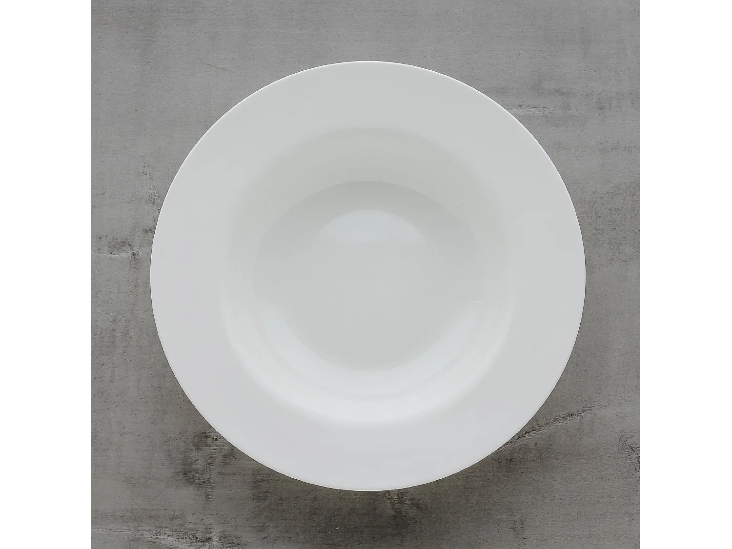 Tiefe Platte Bianco2 Mittelweiß 23 cm