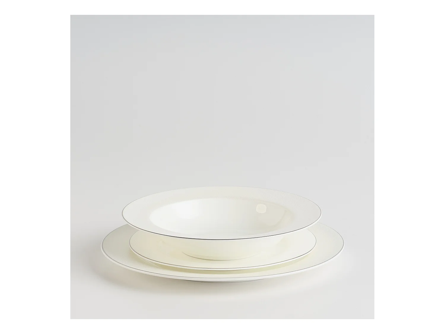 Assiette À Dessert Bast Blanc Moyen 21 cm