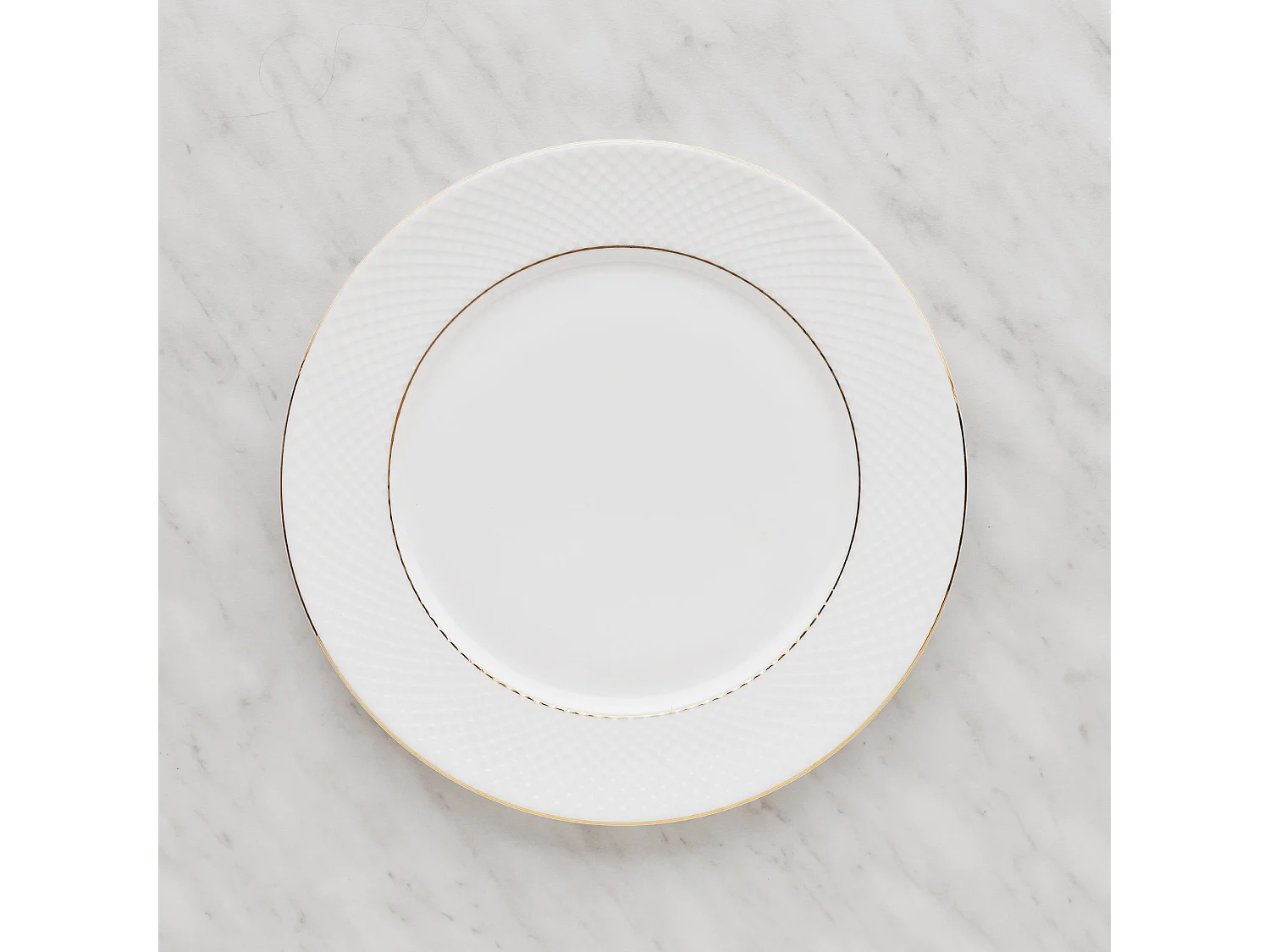 Dessertteller Eleni Mittelweiß 20,3 cm