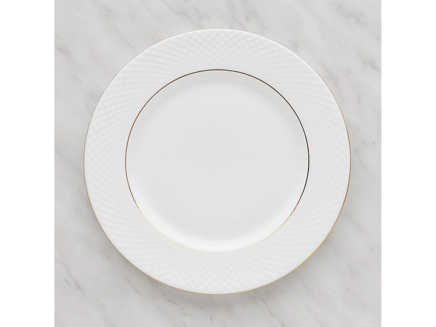 Essteller Eleni mittelweiß 2 x 27.5