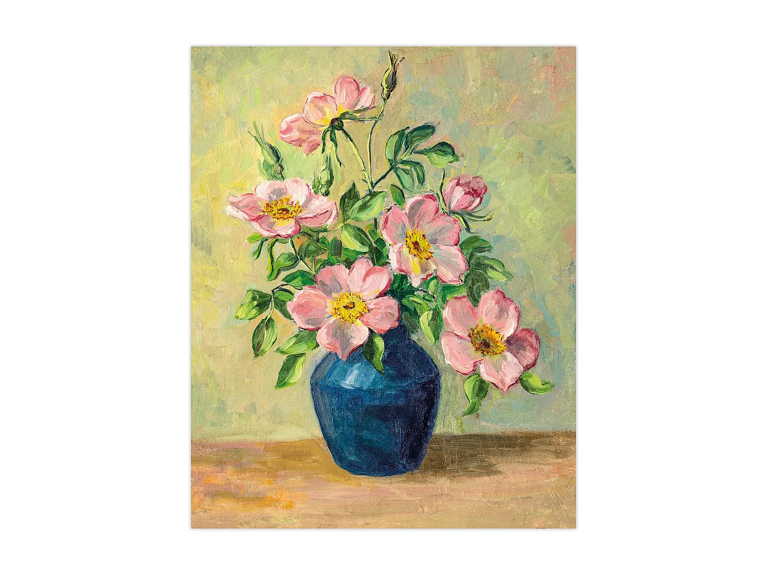 Poster Nusco mittelrosa 50x40