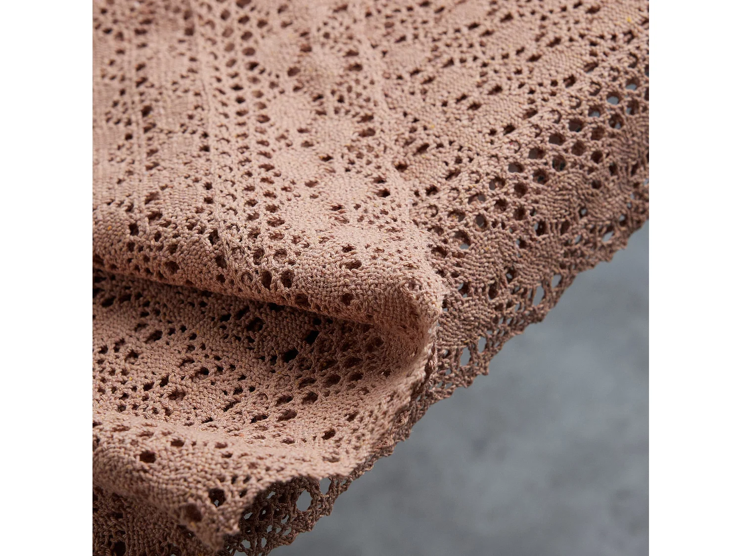 Tischtuch Folkelips Dunkelrosa 150x220