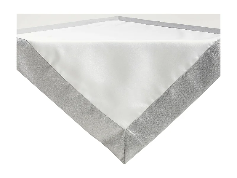 Kleines Tischtuch Kholio Mittelsilber 80x80