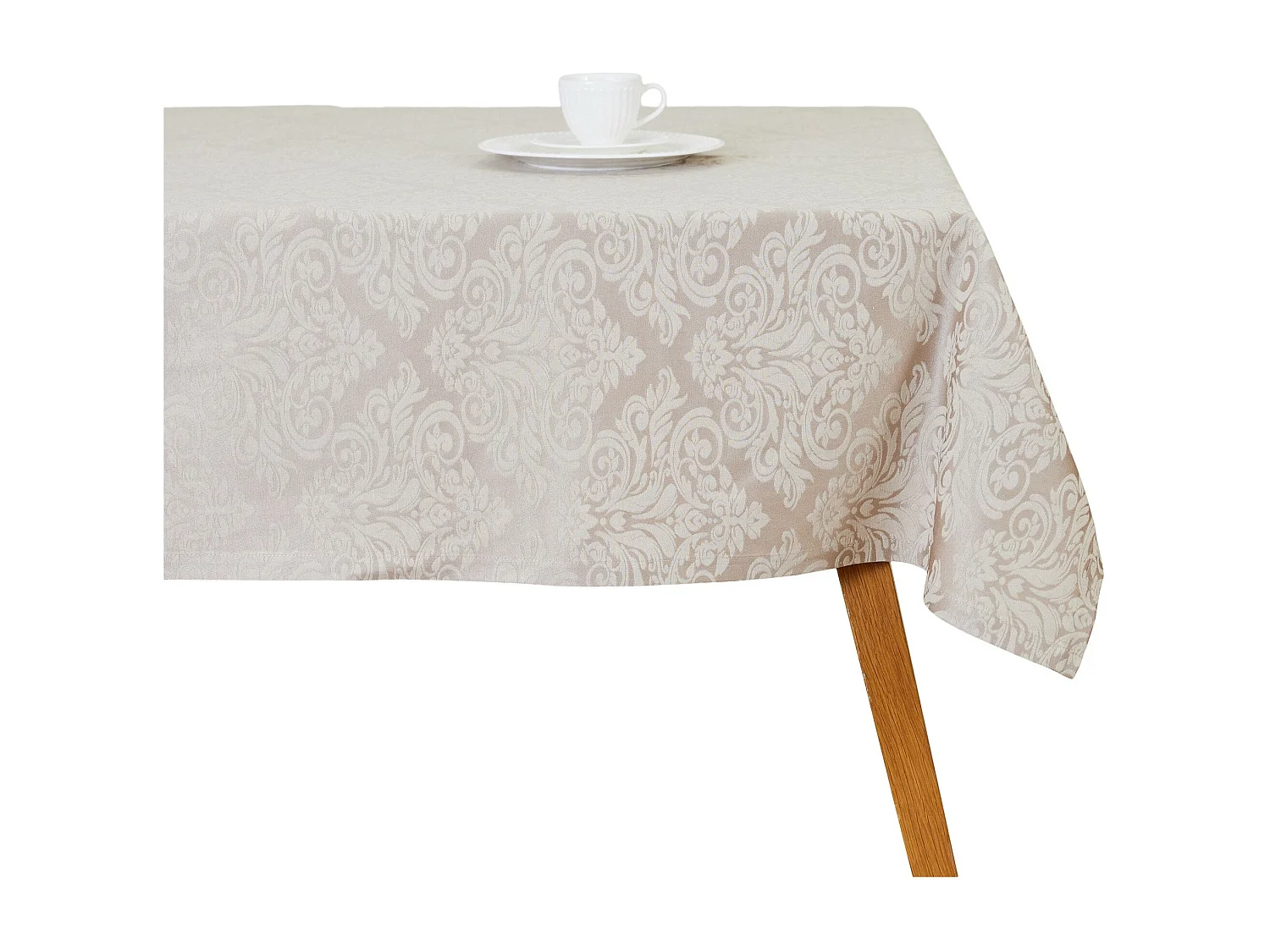 Tischtuch Cotini mittleres Beige 130x180