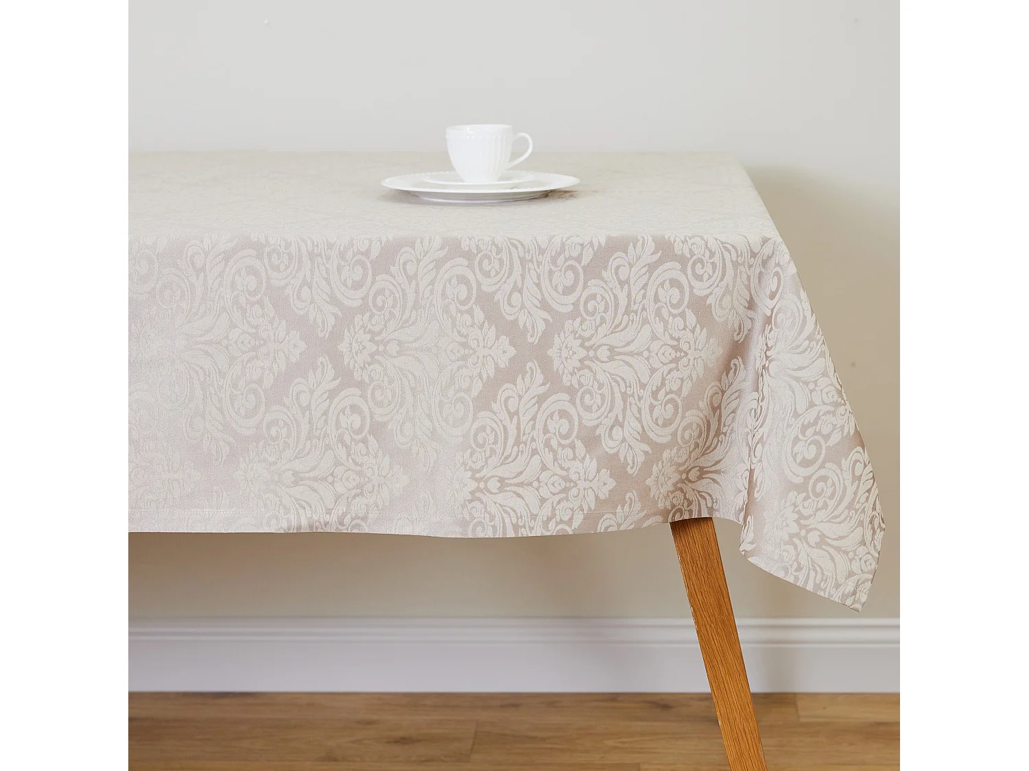 Tischtuch Cotini mittleres Beige 130x180