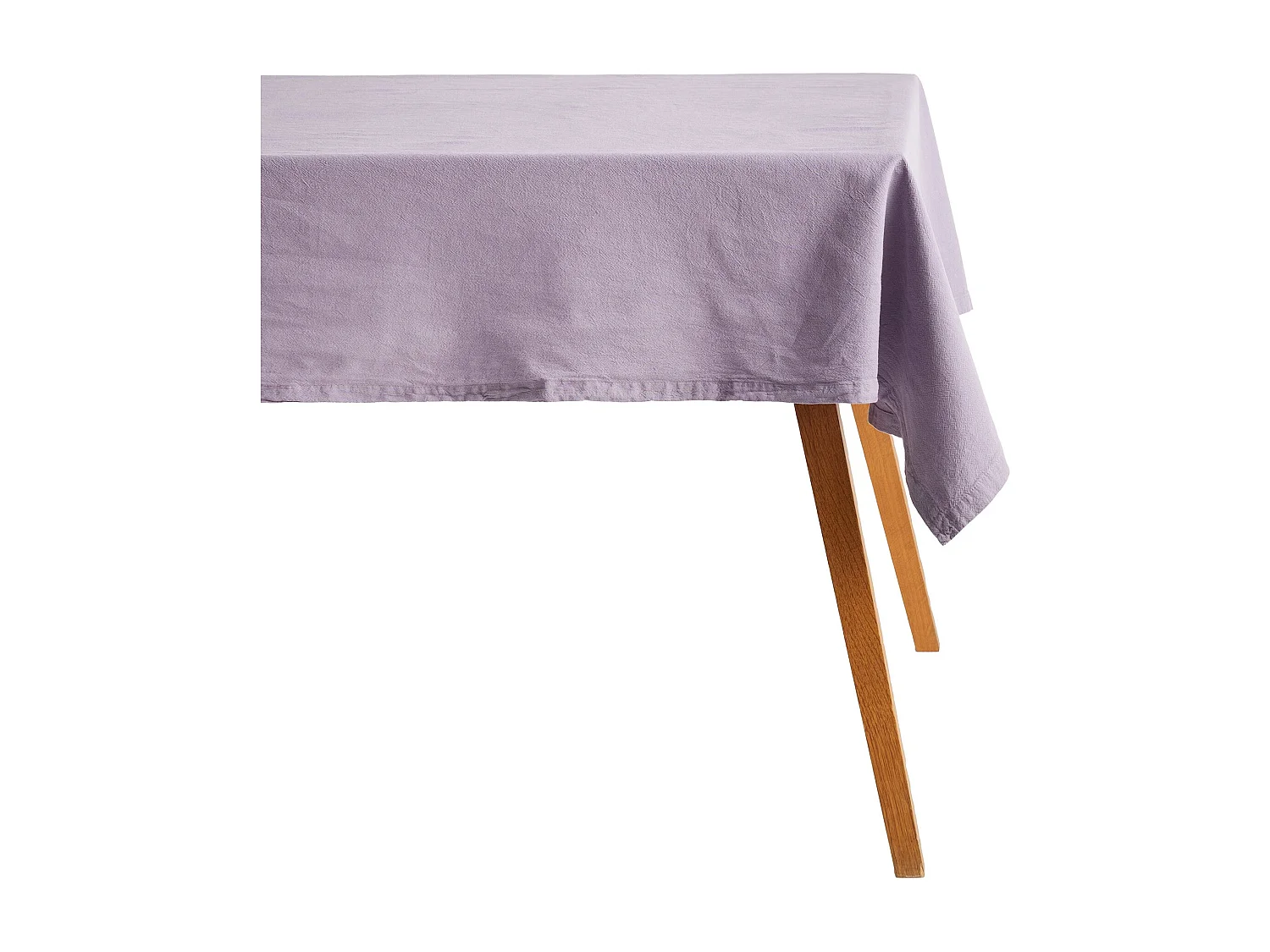 Baumwolltischdecke Campos mittelviolett 130 x 180