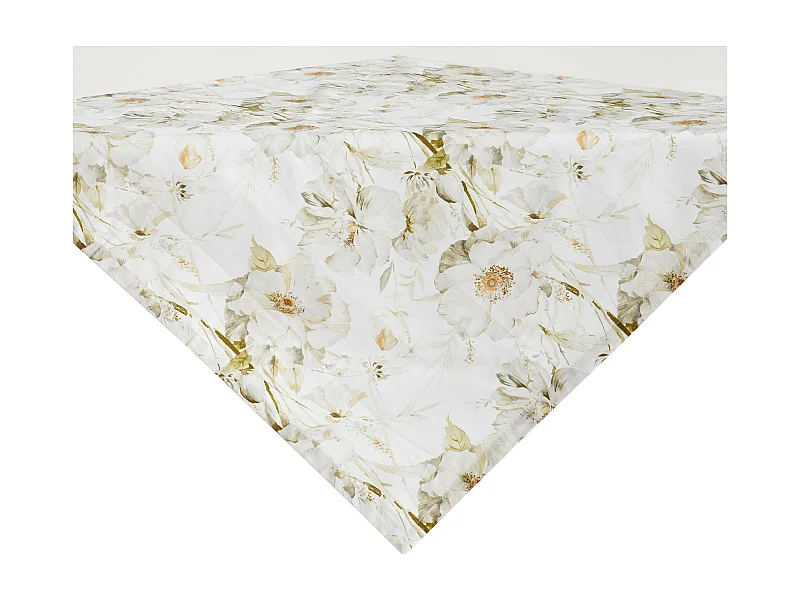 Kleines Tischtuch Flornett mittelgrün 80 x 80