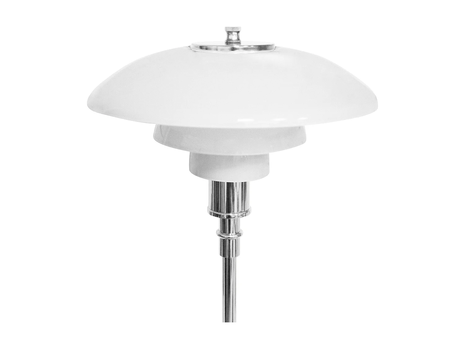 Ph 4/3 lampe poul henningsen stahl