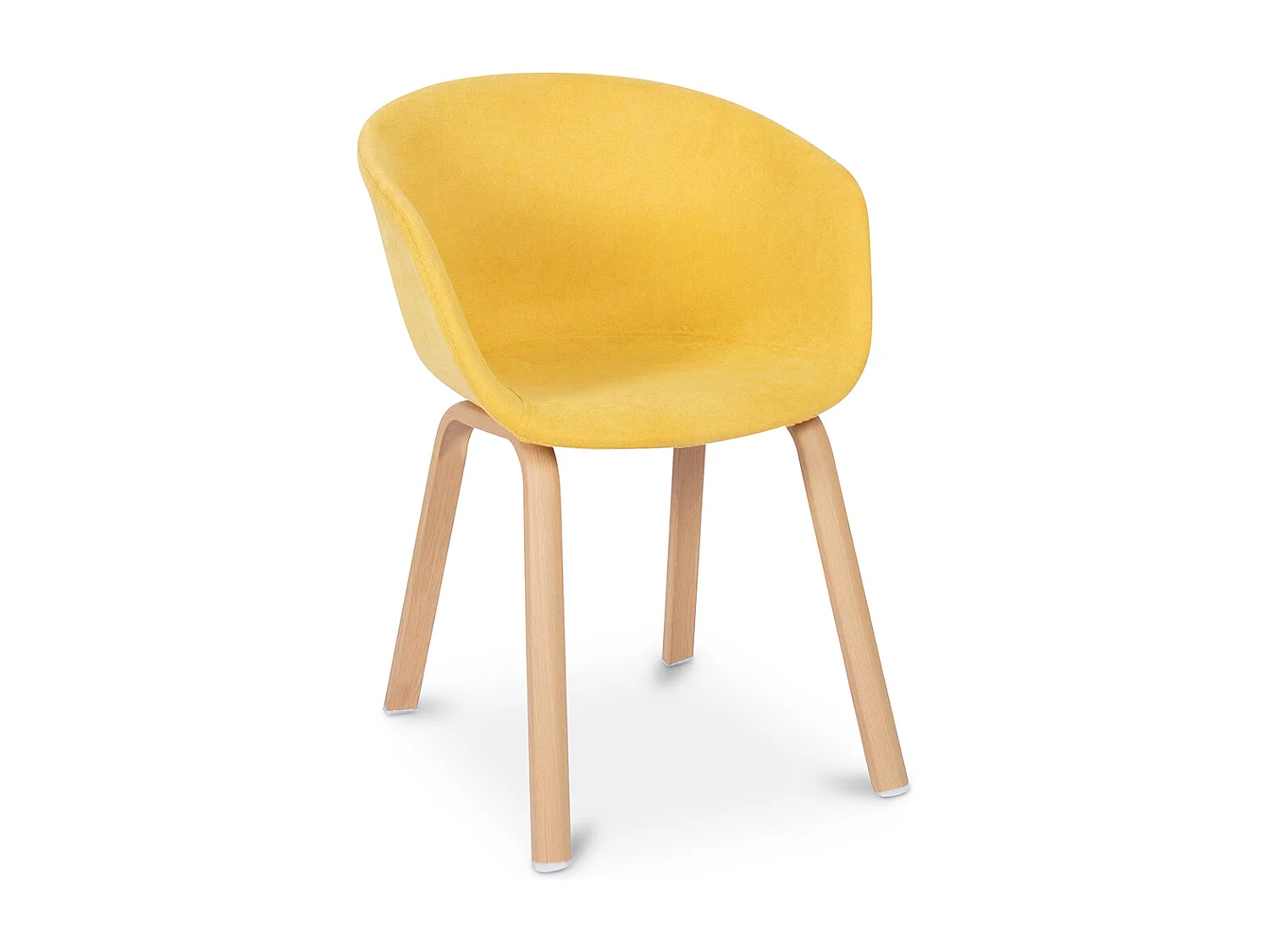 Silla de diseño de comedor con reposabrazos