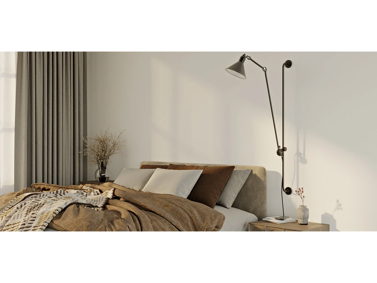 Lampada Flessibile Regolabile a Parete - Heirn