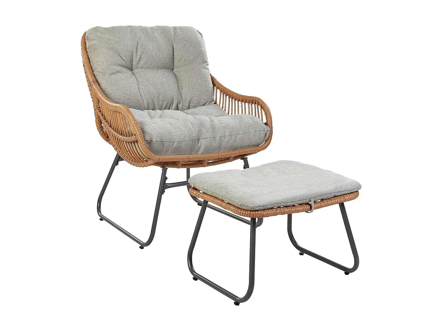 Chaise de jardin MESTRE Naturel