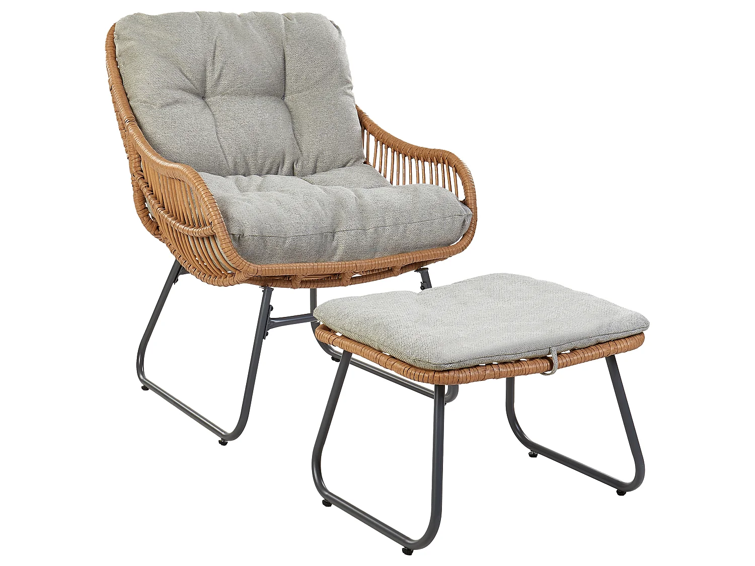 Chaise de jardin MESTRE Naturel