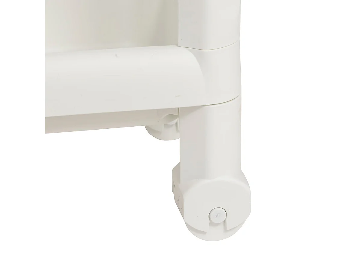 Desserte Salle de Bain "3 Niveaux" 70cm Blanc