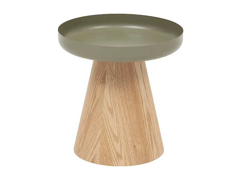Table d'Appoint Design "Hercyna" 41cm Vert de Gris