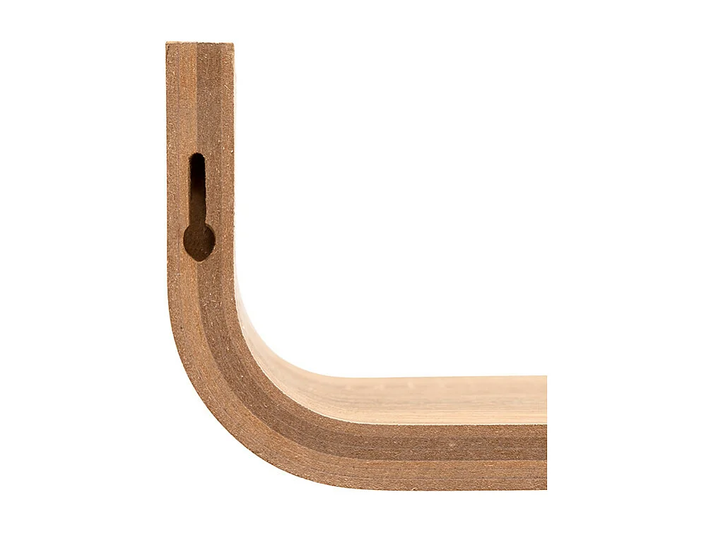 Etagère murale courbée Fixy 80 cm naturel 5five
