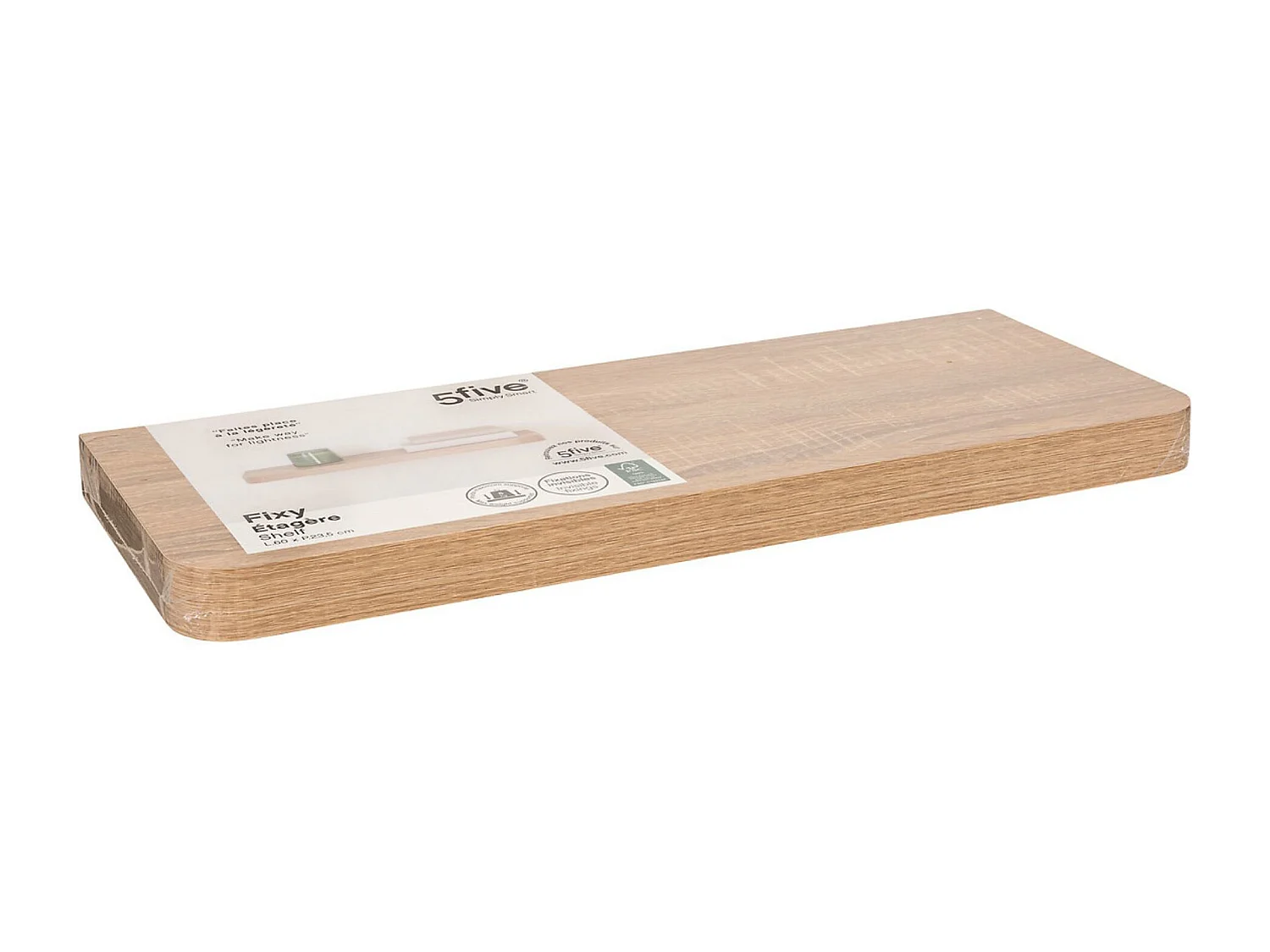 Étagère Murale Arrondie "Fixy" 60cm Naturel