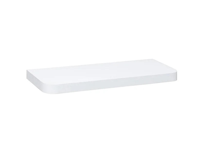 Étagère Murale Arrondie "Fixy" 60cm Blanc