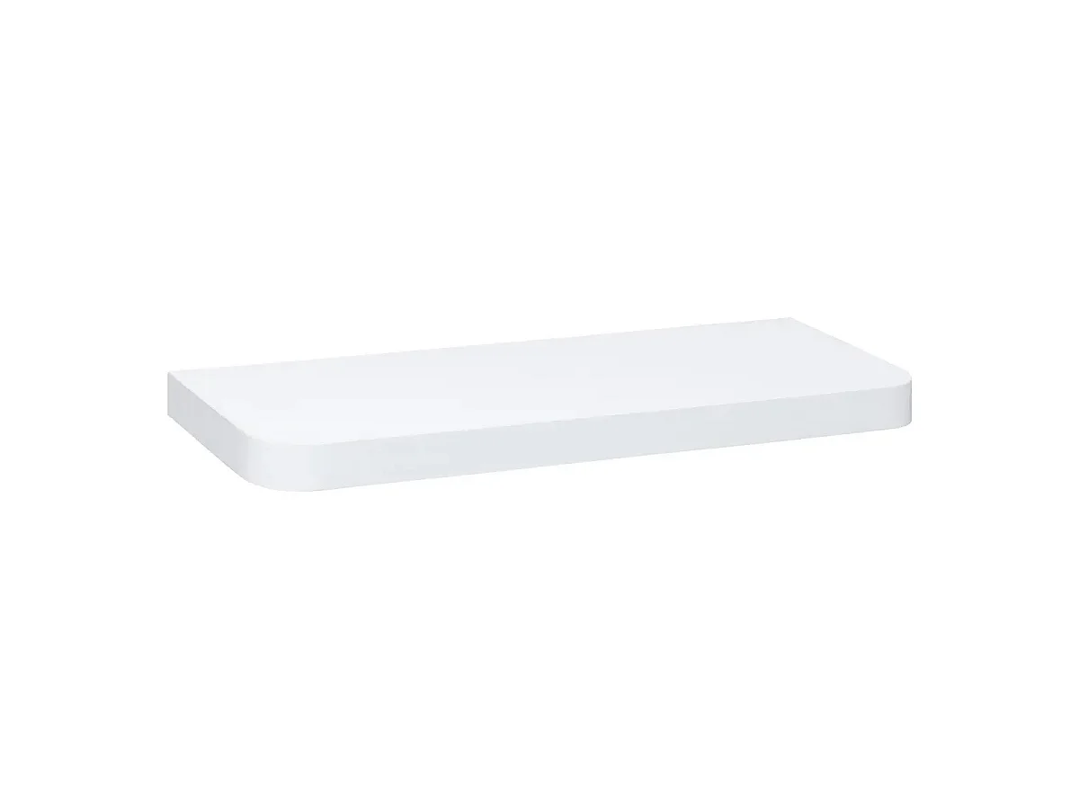 Étagère Murale Arrondie "Fixy" 60cm Blanc