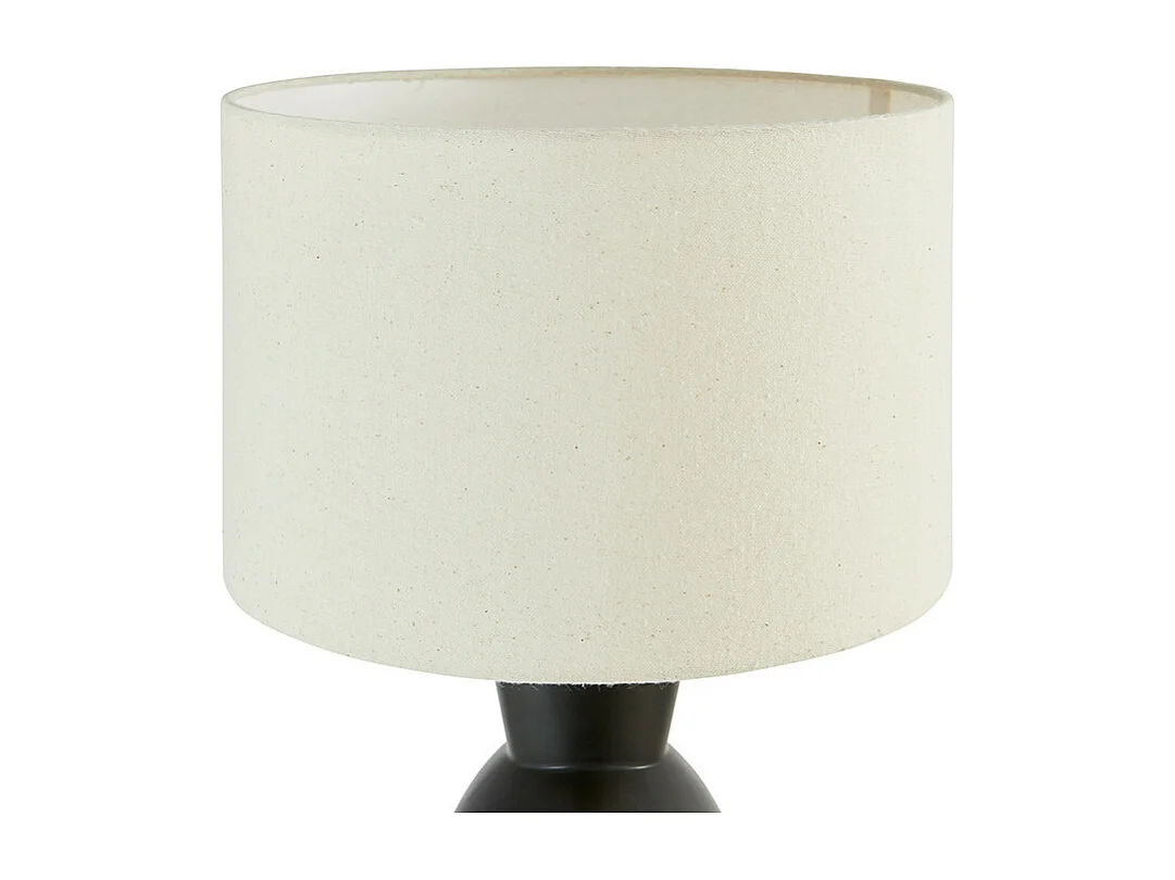 Lampe à Poser en Céramique "Yulia" 59cm Noir