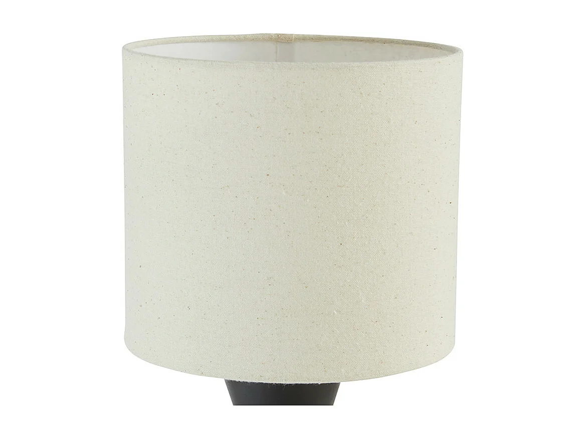 Lampe à Poser en Céramique "Yulia" 40cm Noir