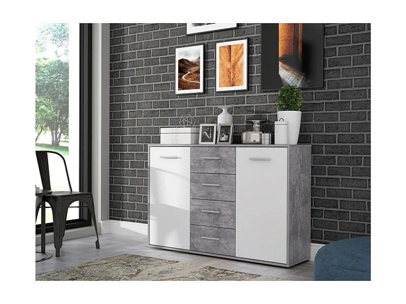 Buffet Antuza/Blanc&Gris