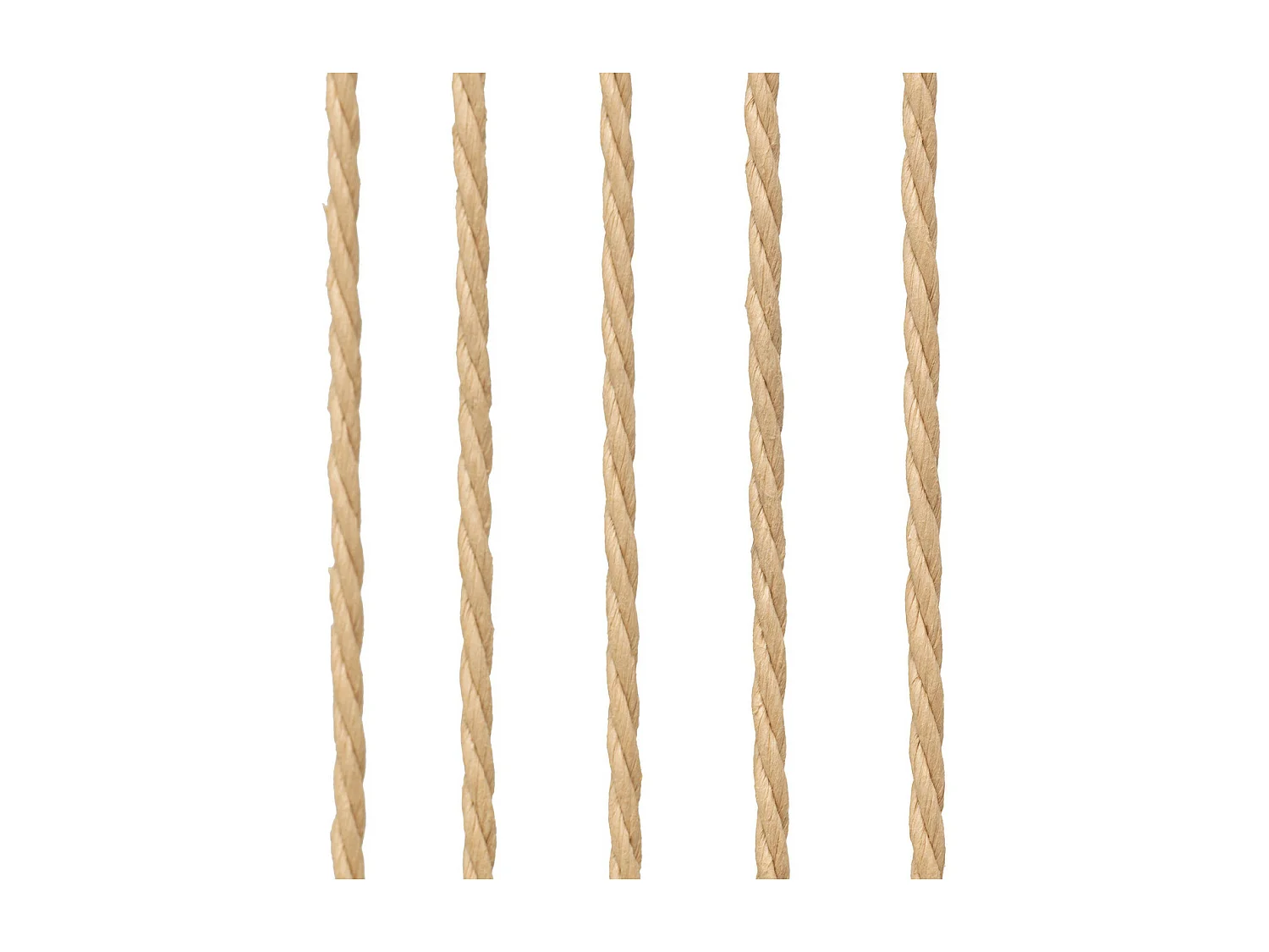 Meuble Etagère en bois et acier 4 niveaux Beige H 110 cm