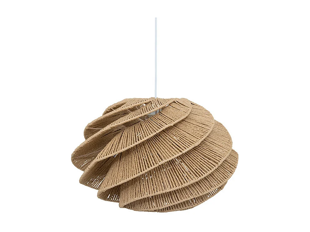 Lampe Suspension Design Corde "Ozan" 54cm Naturel