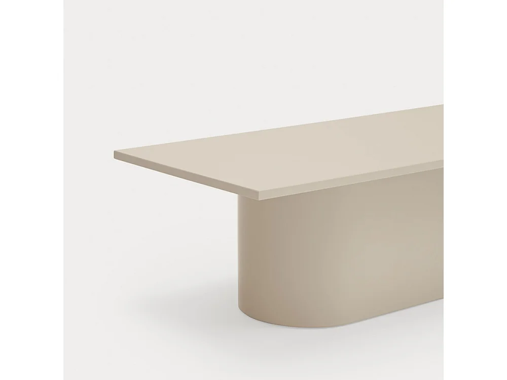 Totem - Table basse en bois - Sable