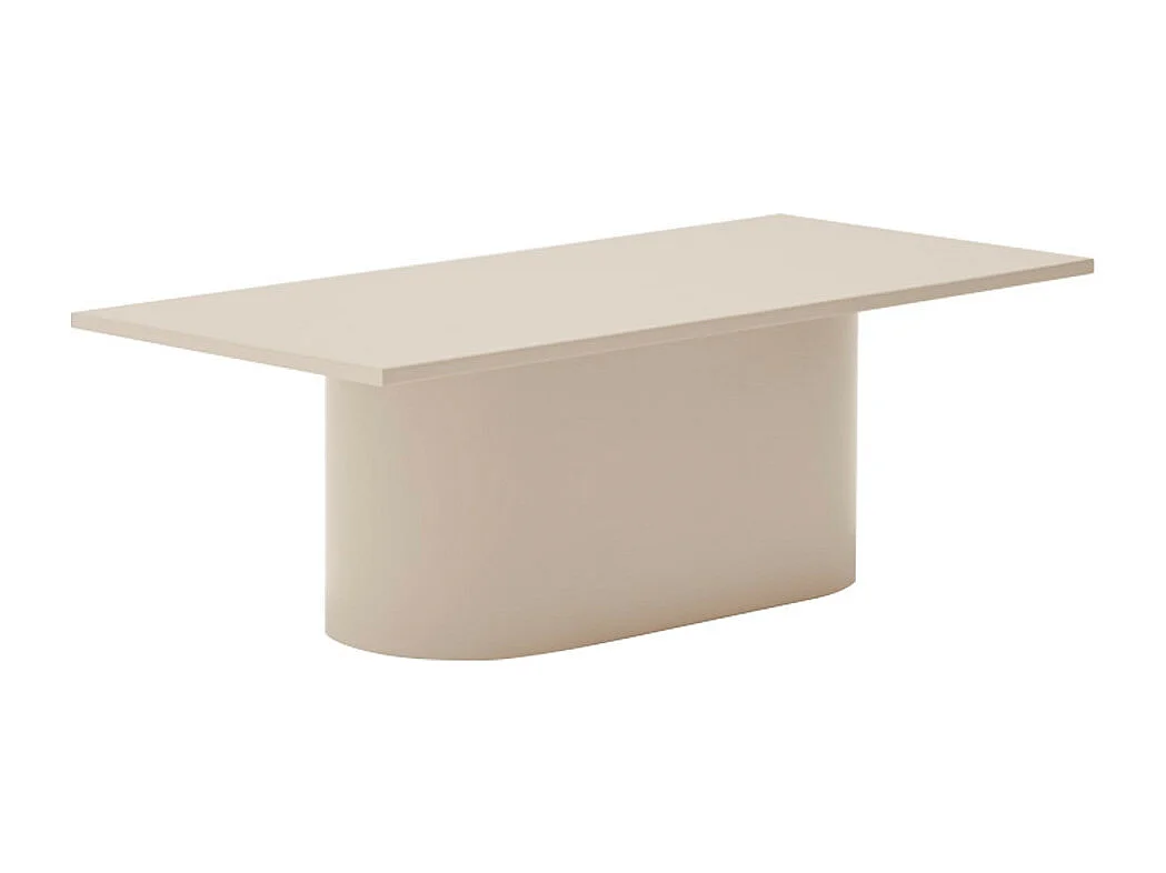 Totem - Table basse en bois - Sable