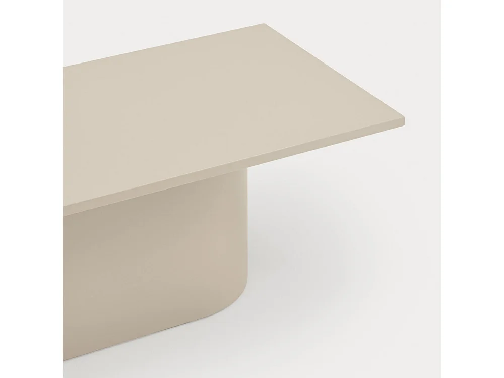 Totem - Table basse en bois - Sable