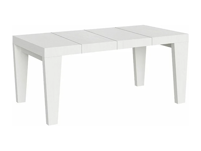 Mesa extensible 90x140/400 cm Spimbo Premium Fresno Blanco