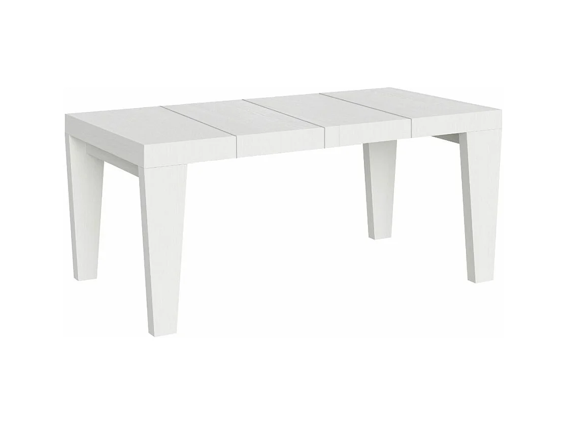Ausziehtisch 140/400x90 cm Spimbo Premium Esche weiß