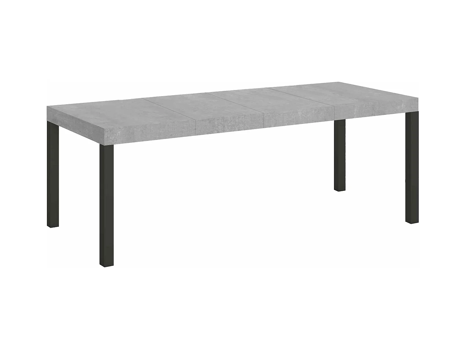 Stół rozkładany Everyday Premium 200/304x90 cm nogi betonowe antracytowe