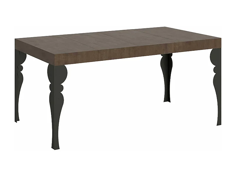 Paxon Premium 140/400x90 cm uitschuifbare tafel met antraciet poten
