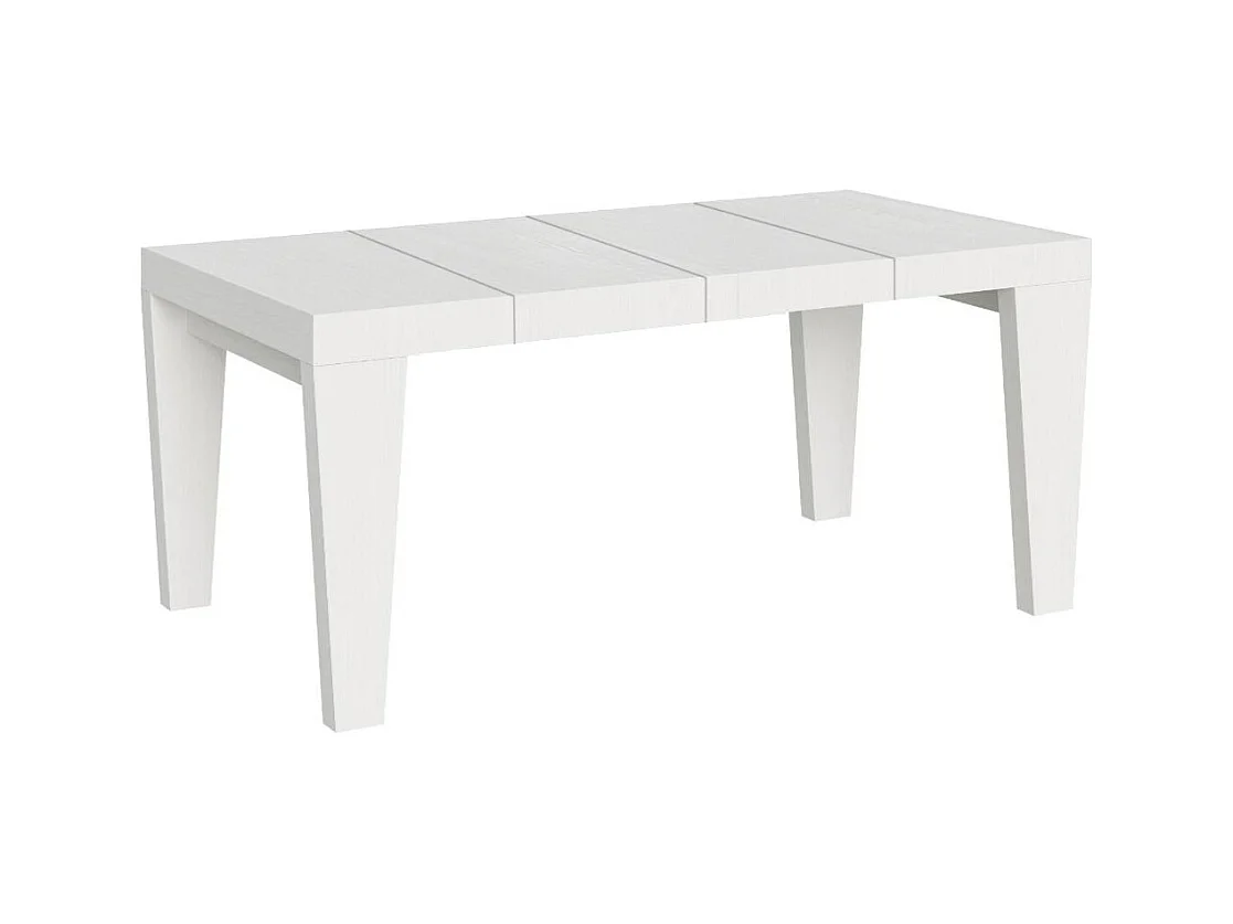 Tavolo allungabile 90x130/390 cm Spimbo Premium bianco frassino