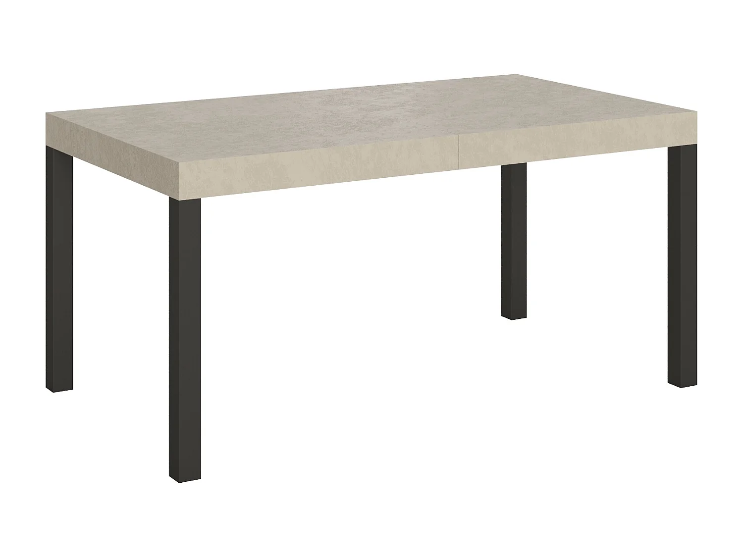 Extendable table 160/420x90 cm Everyday Premium cashmere anthracite legs