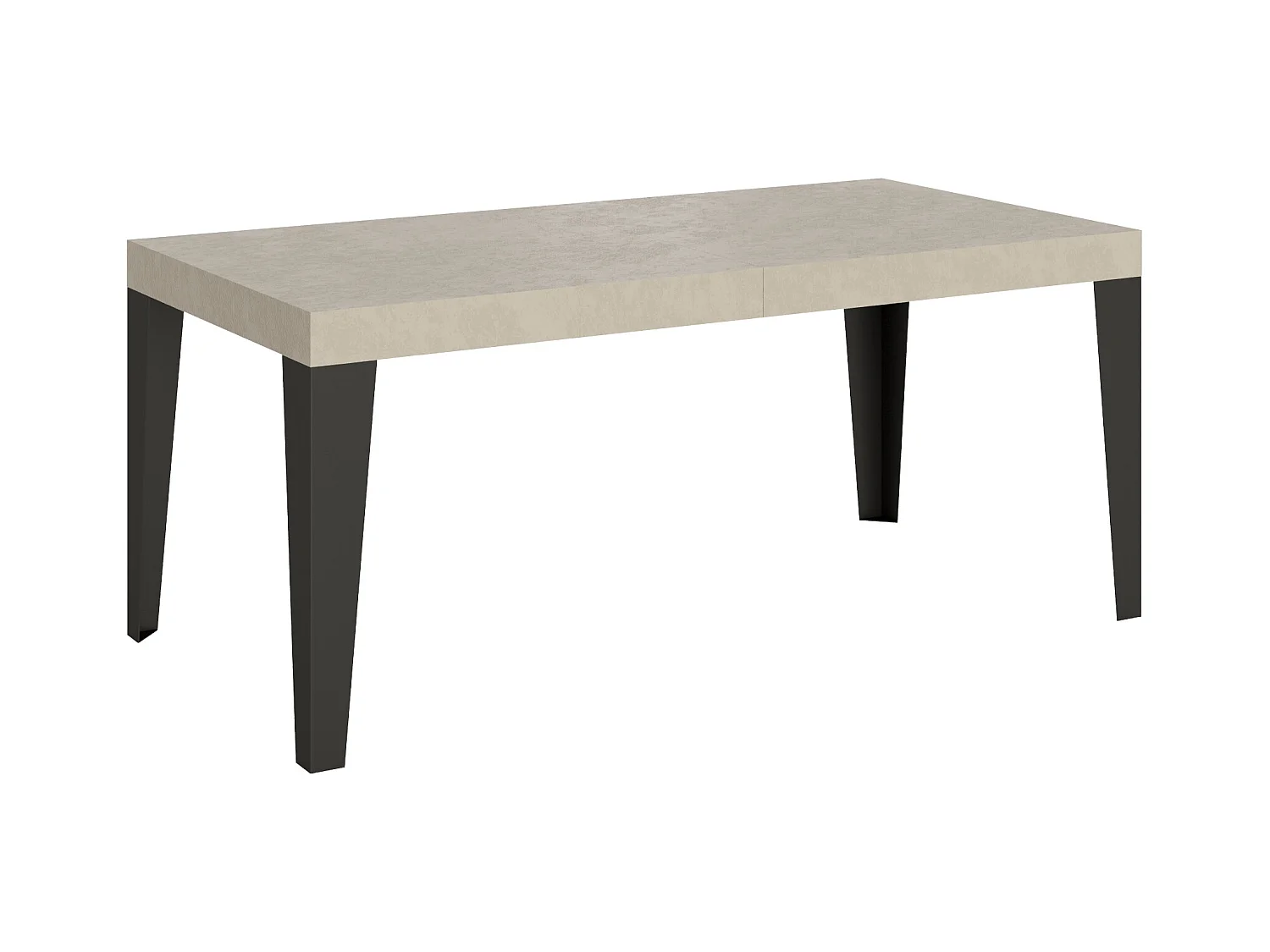 Stół rozkładany 180/440x90 cm Flame Premium nogi kaszmirowe antracytowe