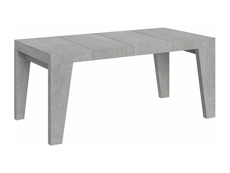 Uitschuifbare tafel 130/390x90 cm Naxy Premium beton