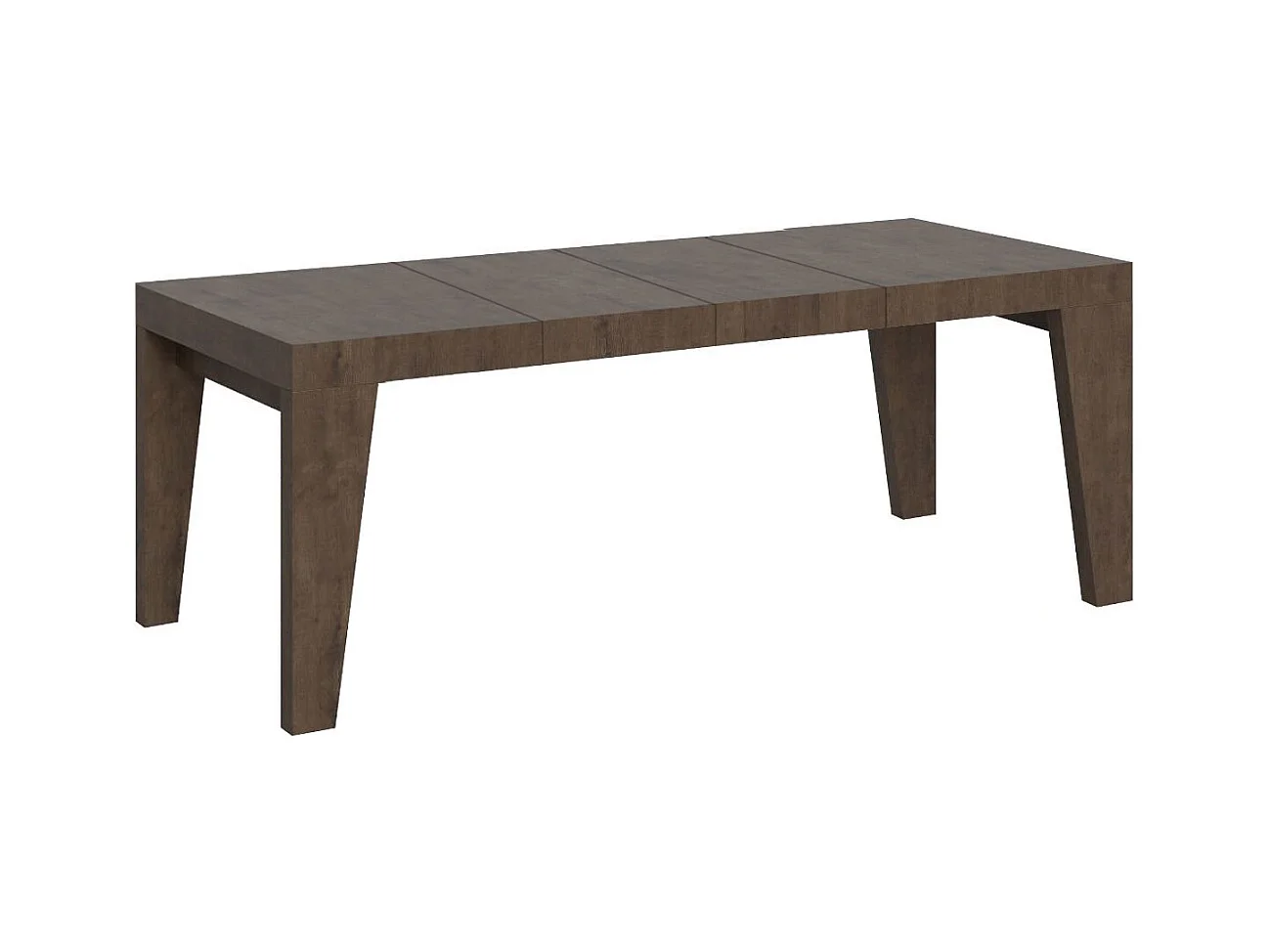 Table extensible 90x160/420 cm Naxy Premium Noyer