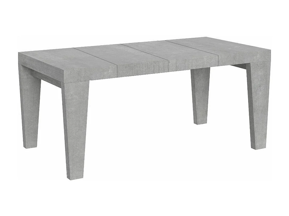 Table extensible 90x140/400 cm Spimbo Premium Gris Béton