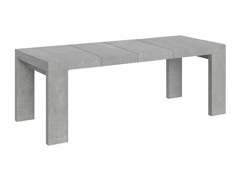 Ausziehbarer Tisch 200/460x90 cm Roxell Premium Beton