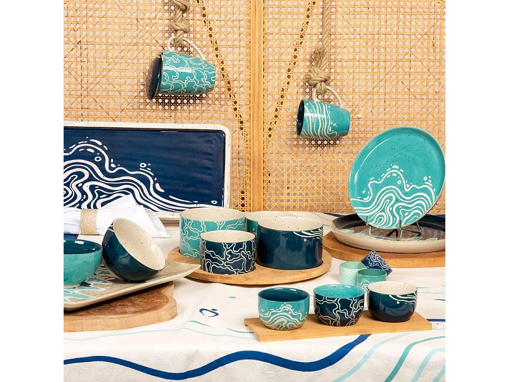 Assiette à dessert Livio 21 cm (lot de 6)