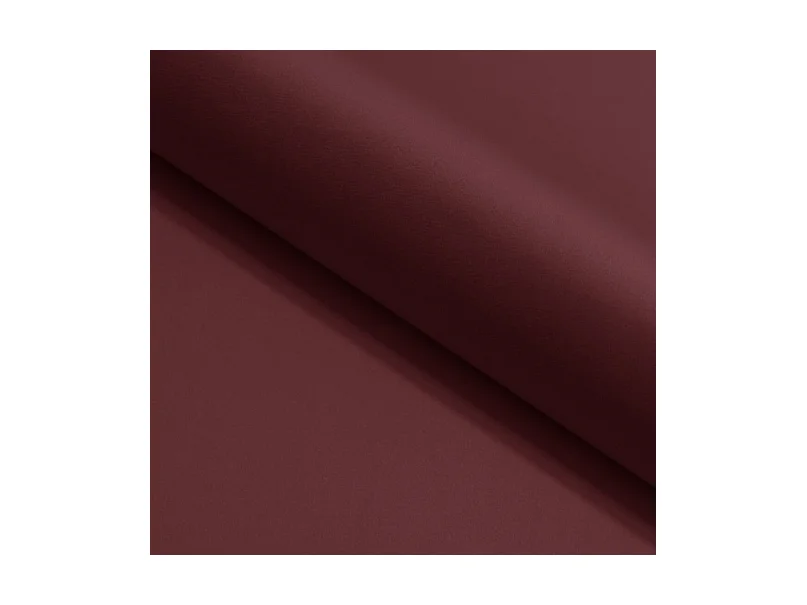 Mona SLIM III aus VELUTTO-Stoff, Komfortables Steppbett - Ergonomische Rückenstütze 160x200 cm, Burgund