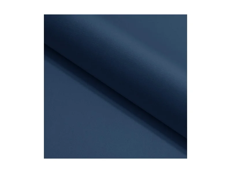 Mona SLIM III aus VELUTTO-Stoff, Komfortables Polsterbett - Ergonomische Rückenstütze 160x200 cm, Blau