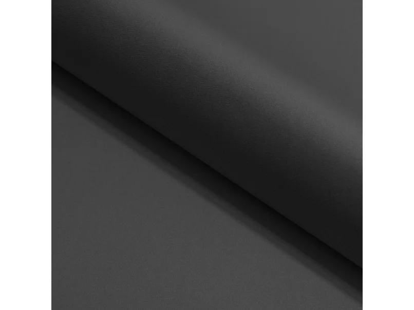 Mona SLIM III en tissu VELUTTO, Lit Tapissé Confortable - Support Dos Ergonomique 120x200 cm, Graphite