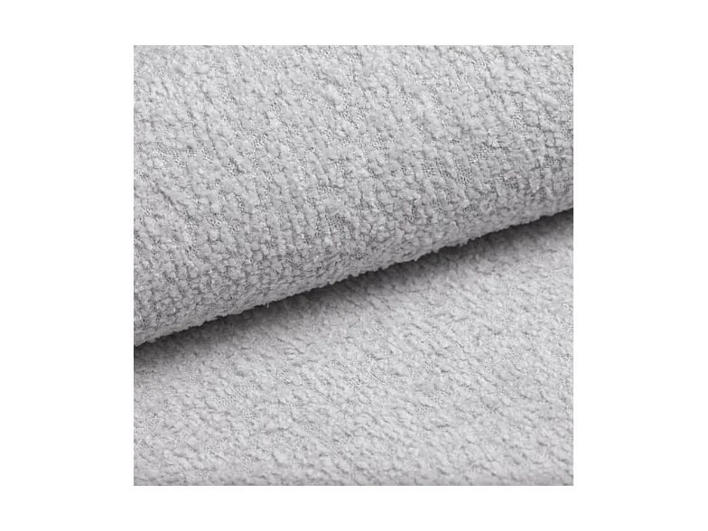 Mona SLIM III Lit rembourré pour votre chambre à coucher en tissu VELUTTO, 140x200 cm Gris